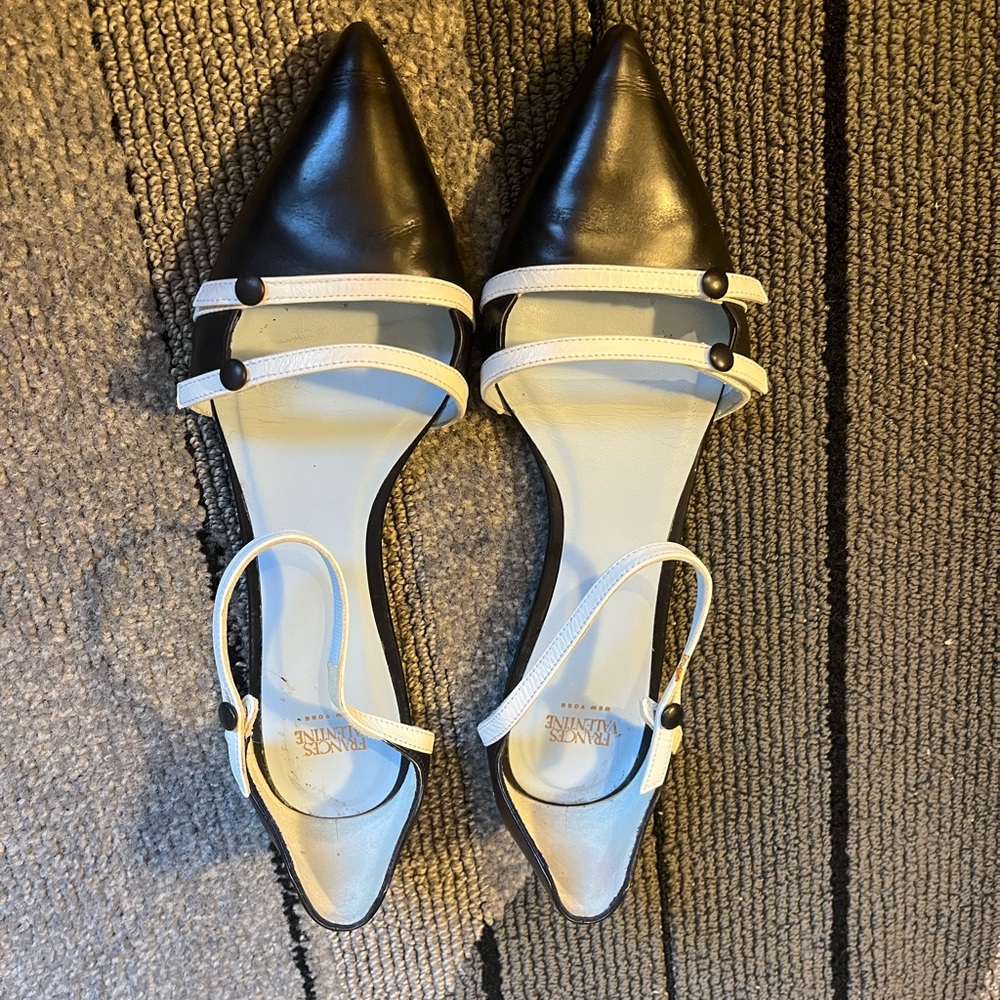 Francis Valentine Leather Flats